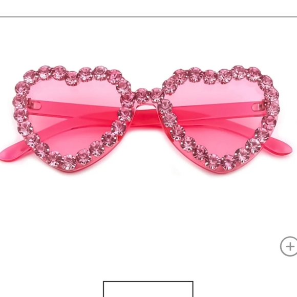 boutique Accessories - Pink Rhinestone barbie Sunglasses